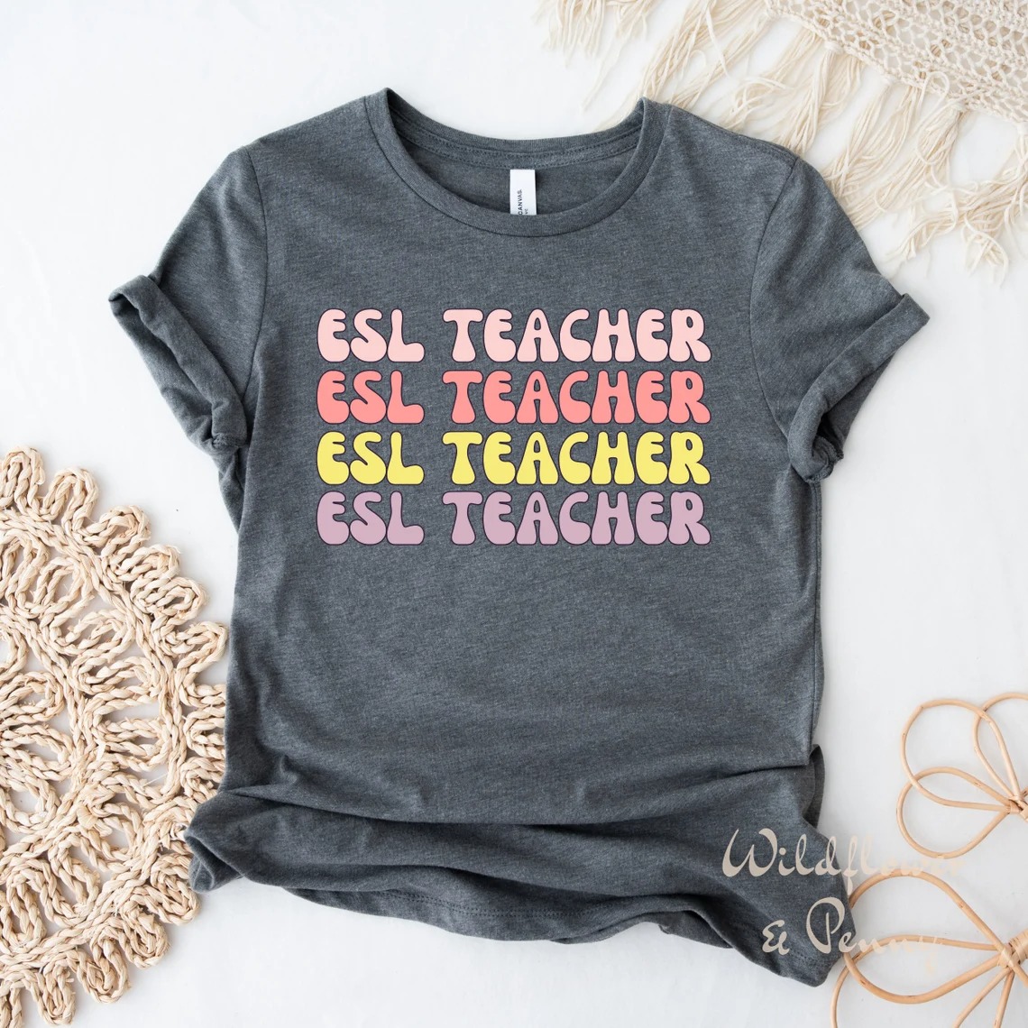 ESL Teacher Shirt, English Teacher Shirt, English Language Teacher, Second Language, ESL Squad, Maestra Shirt, Efl Ell Esol Team Squad Shirt