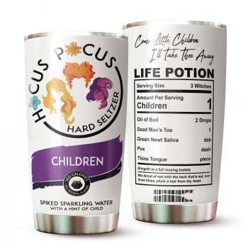 Hocus Pocus Life Potion Tumbler Stainless Steel Double Wall Insulated