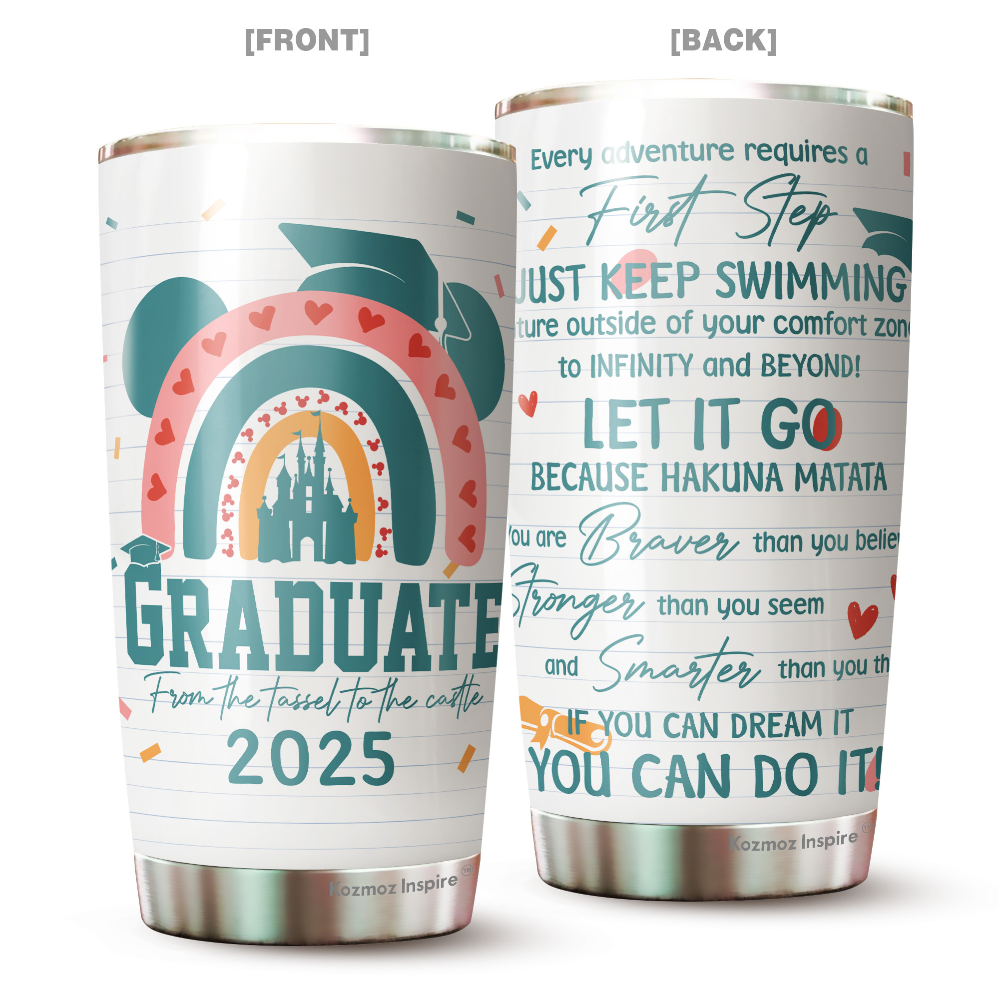 Graduate 2025 Tumbler Stainless Steel Double Wall Insulated