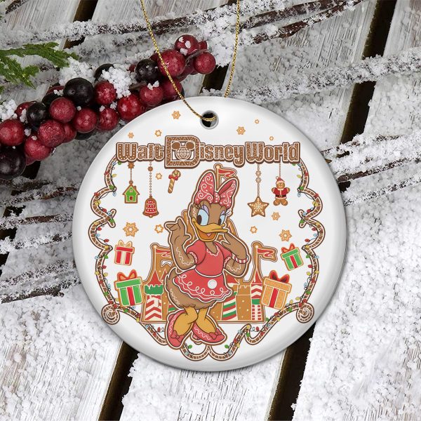 251027701 4 aa gm ceramic ornament mickey mouse gingerbread walt disney world christmas 4 s0466