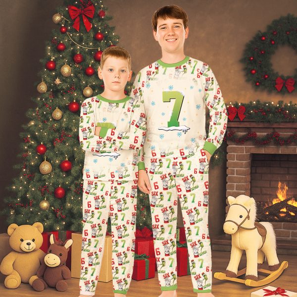 251113403 aa mc raglan pajamas six seven meme christmas 3 vrwvh