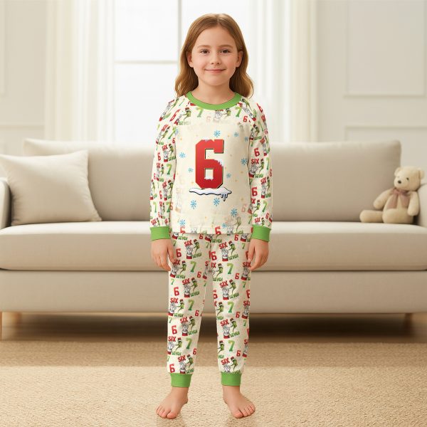 251113404 aa mc raglan pajamas six seven meme christmas 7 2hemb