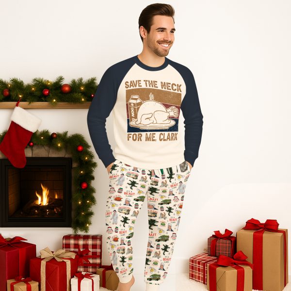 251118221 2 aa raglan pajamas set national lampoons christmas vacation 2 f7ny3