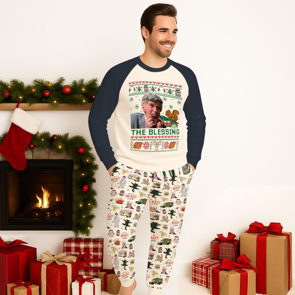 251118221 3 aa raglan pajamas set national lampoons christmas vacation 2 5awal