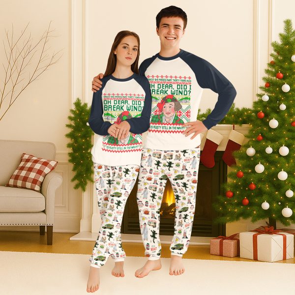 Oh Dear Did I Break Wind Raglan Pajamas Set