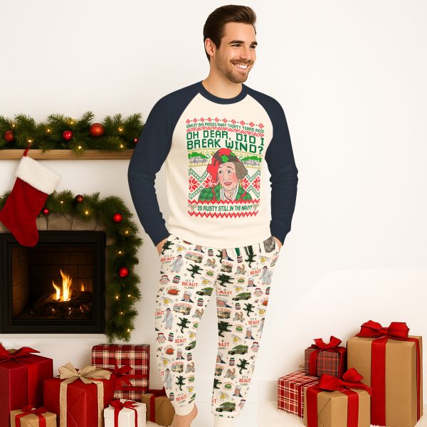 251118221 4 aa raglan pajamas set national lampoons christmas vacation 2 6y7w7