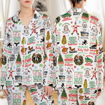 National Lampoon Christmas Humor Satin Pajamas