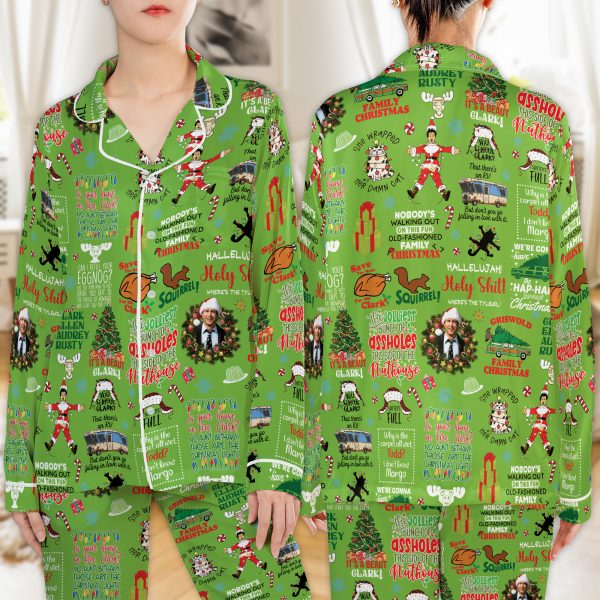 a251111003 2 merchize satin pajamas set national lampoons christmas 1 paz07