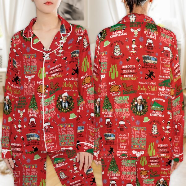 a251111003 3 merchize satin pajamas set national lampoons christmas 1 xws6v