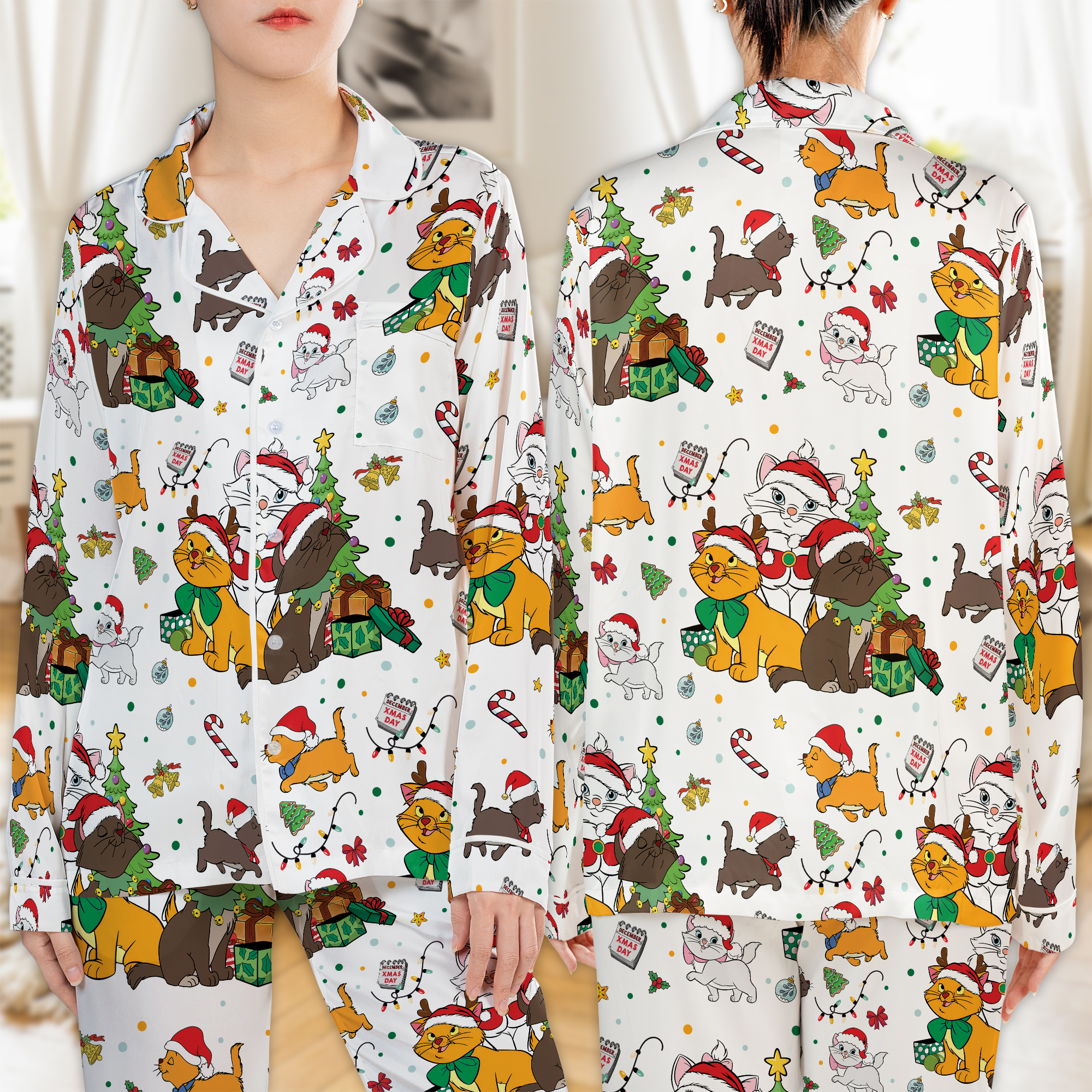 The Aristocats Satin Pajamas