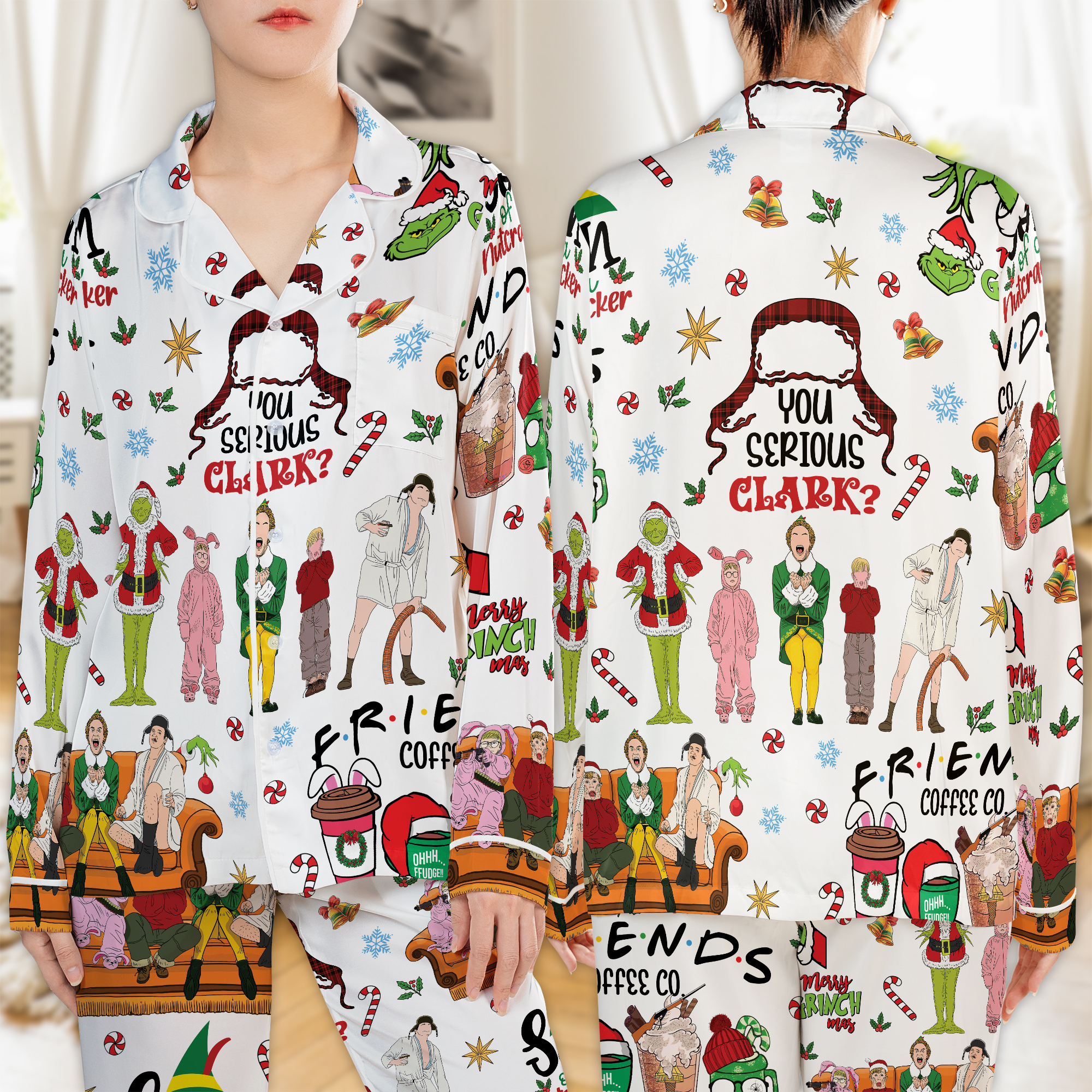 You Serious Clark Satin Pajamas