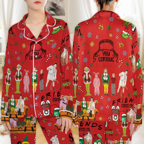 a251111007 3 merchize satin pajamas set christmas cartoon movie 1 05dae