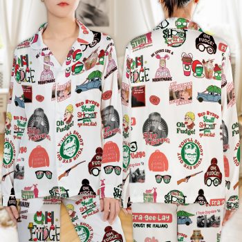 A Christmas Story Movie Satin Pajamas