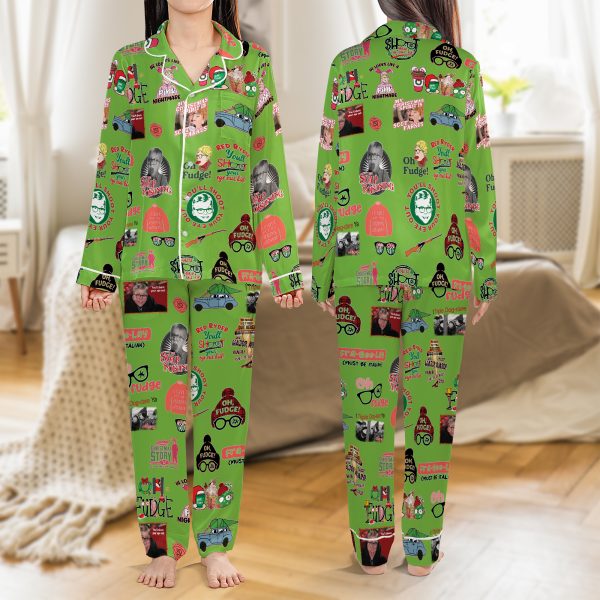 a251111008 2 merchize satin pajamas set christmas story movie 2 kxacx