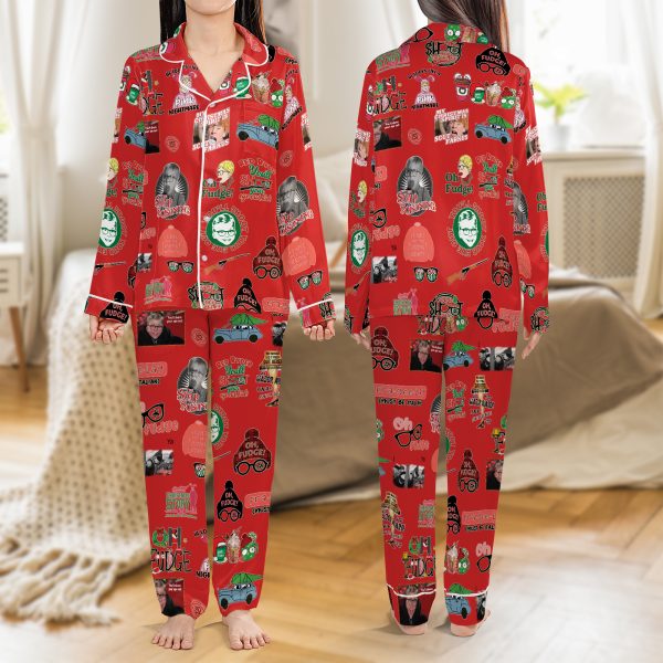 a251111008 3 merchize satin pajamas set christmas story movie 2 of7hi