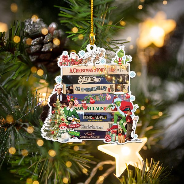 Classic Christmas Story Scene Acrylic Ornament