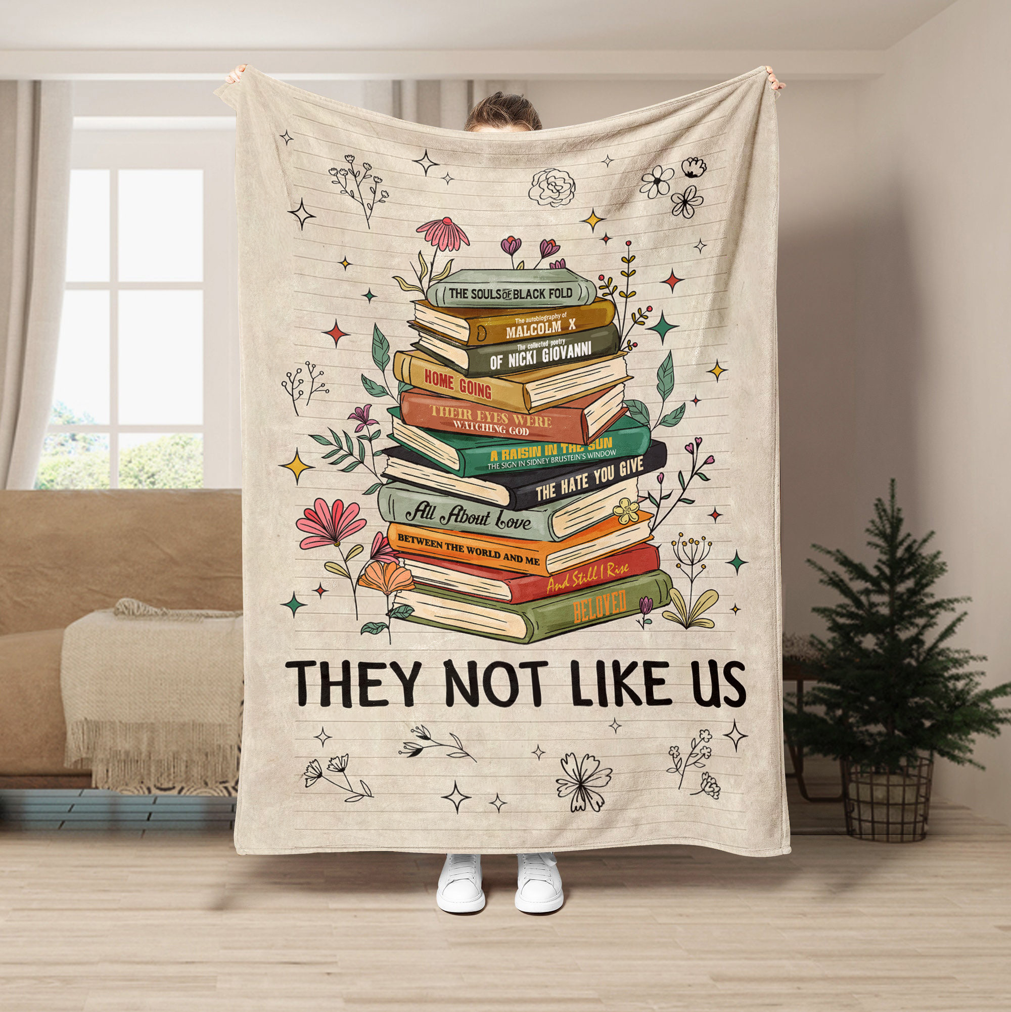 They Not Like Us Fleece Blanket