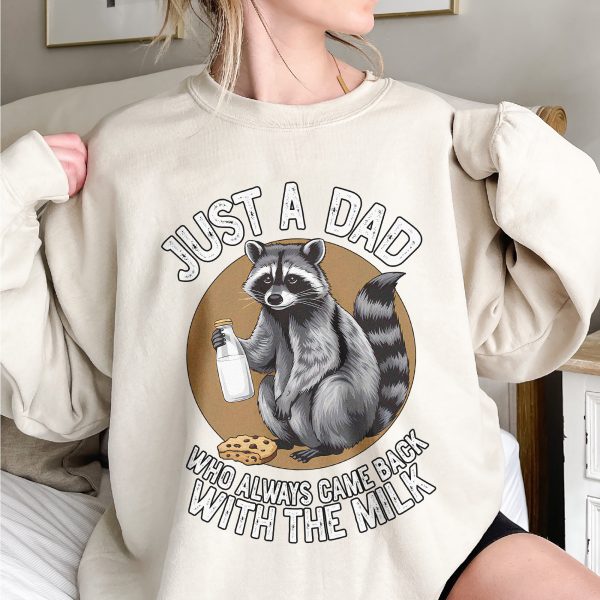 250102805 gm t shirt fathers day just a dad come with the milk 01 3 tui4o