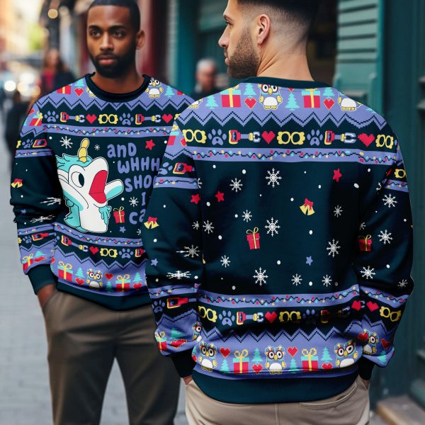 250222303 aa haoli 3d ugly sweater unicorn and whhhh should i care 2 eckyf