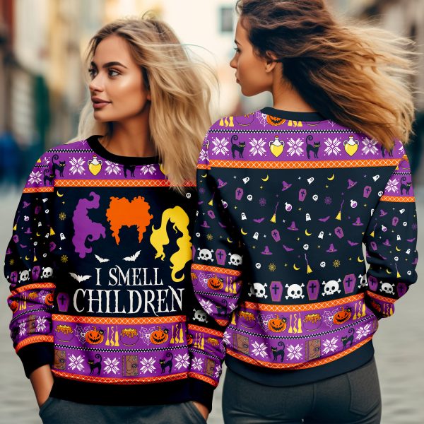 250222305 aa haoli 3d ugly sweater hocus pocus i smell chirdren 3 pdjpp