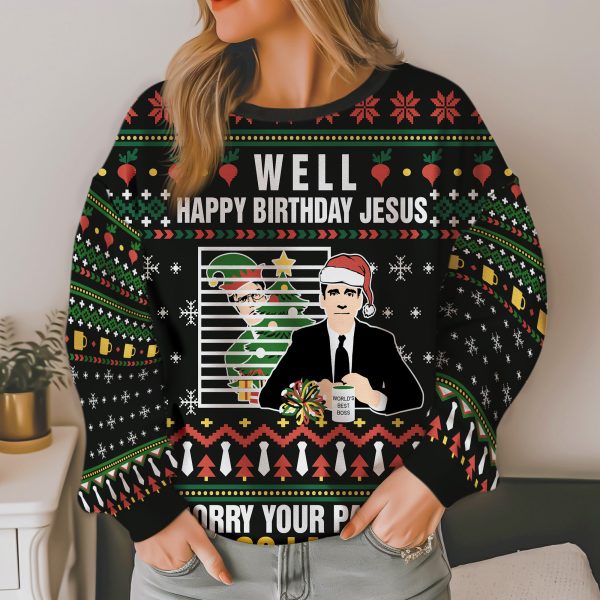 250222401 aa haoli ugly sweater 3d michael scott the office ugly christmas sweater 4 1f9mf