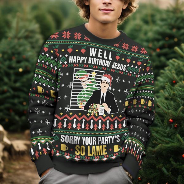 250222401 aa haoli ugly sweater 3d michael scott the office ugly christmas sweater 5 v4lek