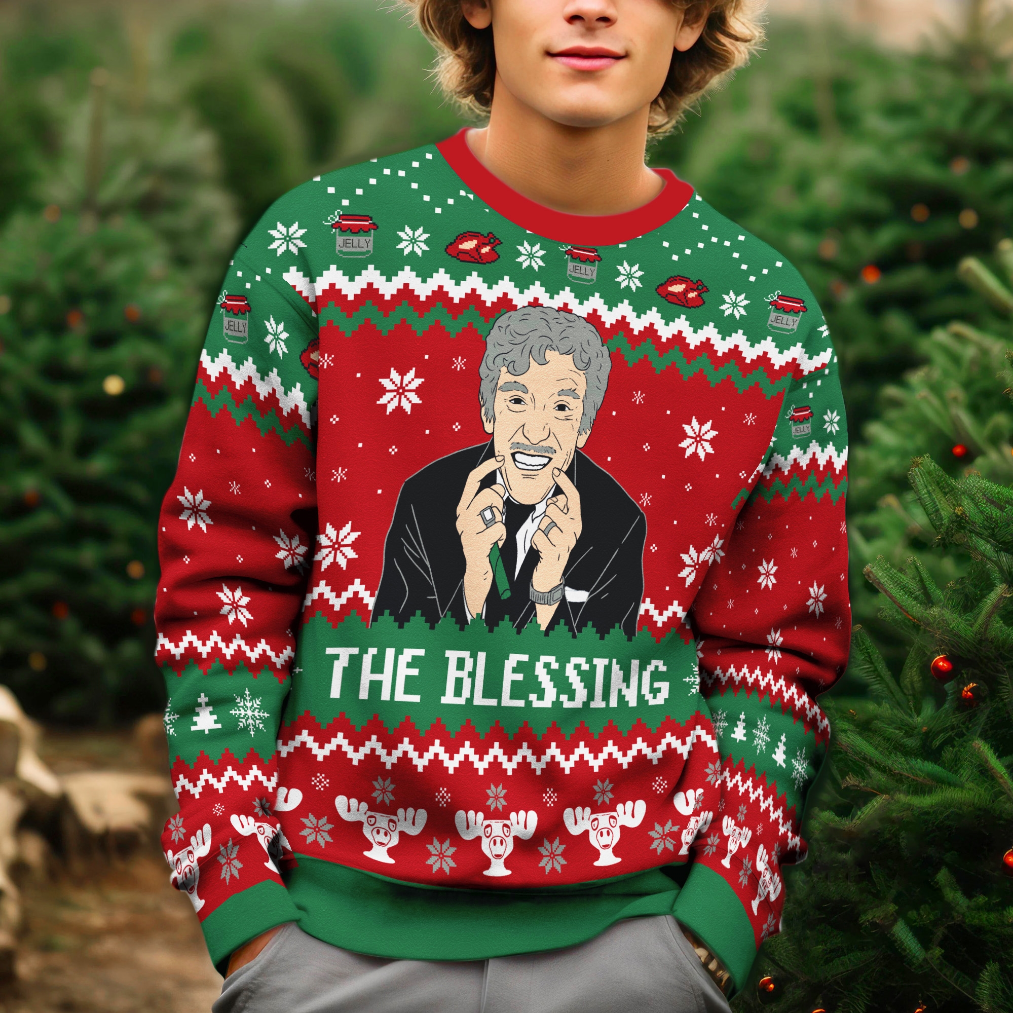 Aunt Bethany The Blessing National Lampoons Christmas Vacation Quote Ugly Xmas Sweater