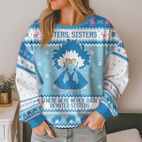 250311001 aa haoli 3d ugly sweater white christmas sisters sisters 1954 4 ngshv