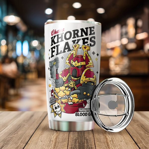 250414003 aa gm tumbler 20oz chaos khorne flakes fortified with blood for the blood god 3 iopjh