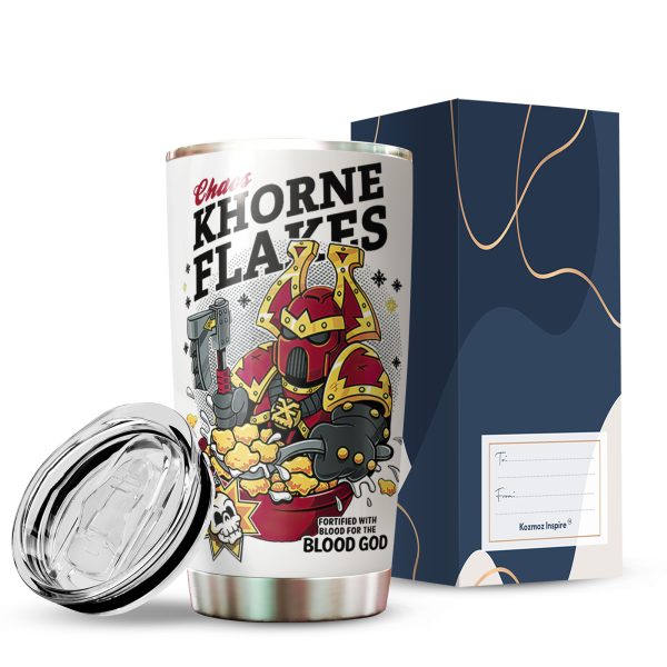 250414003 aa gm tumbler 20oz chaos khorne flakes fortified with blood for the blood god 6 si55m