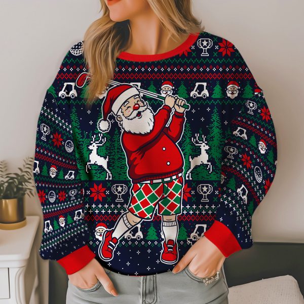 250415300 aa haoli 3d ugly sweater mens sports golf sports ugly christmas sweater 4 0qgua