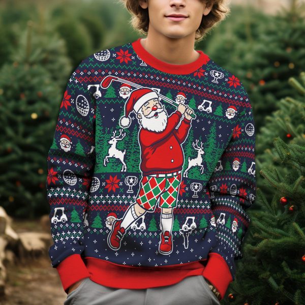 250415300 aa haoli 3d ugly sweater mens sports golf sports ugly christmas sweater 5 x9a5j