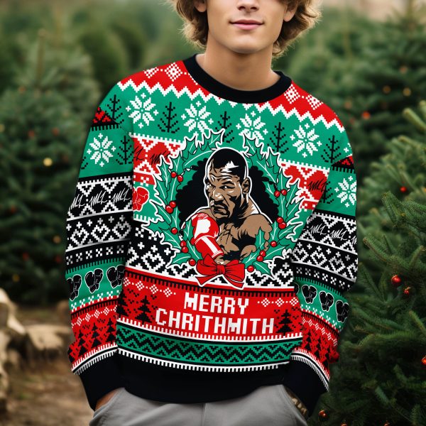 250419400 aa haoli 3d ugly sweater merry chrithmith mike tyson funny 5 8zan5