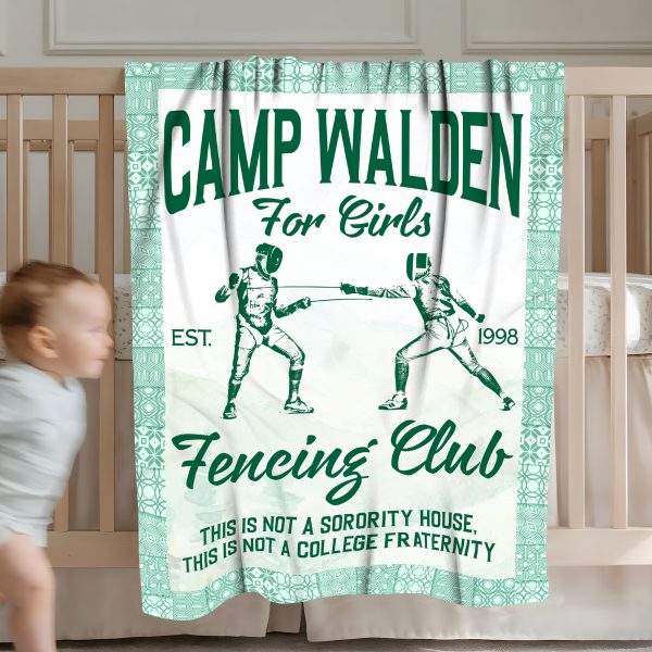 250809303 aa gm fleece blanket 30x40 camp walden gfr3h