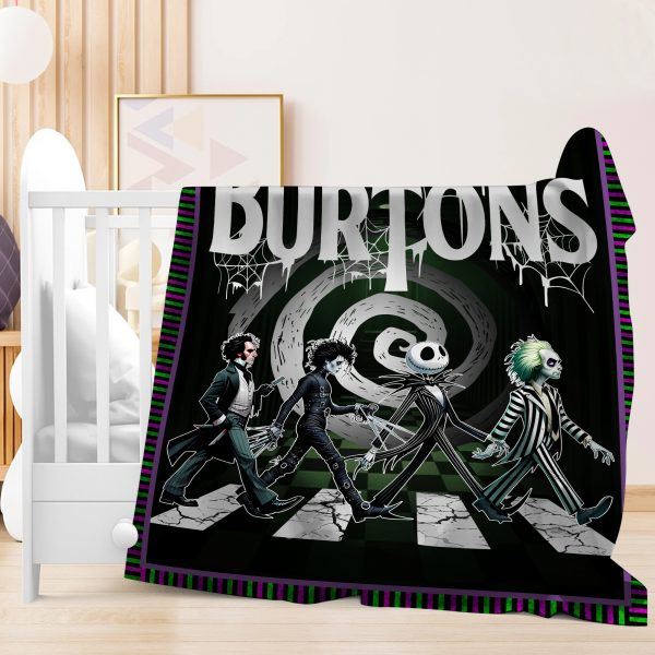 250813300 gm fleece blanket 30x40 the burtons beetlejuice mk2 0v1w8