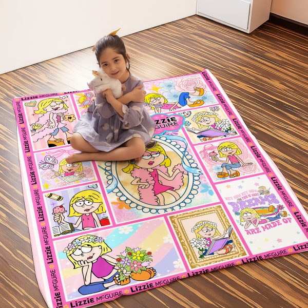 250818401 aa gm fleece blanket 30x40 lizzie mcguire 4 bfw3i
