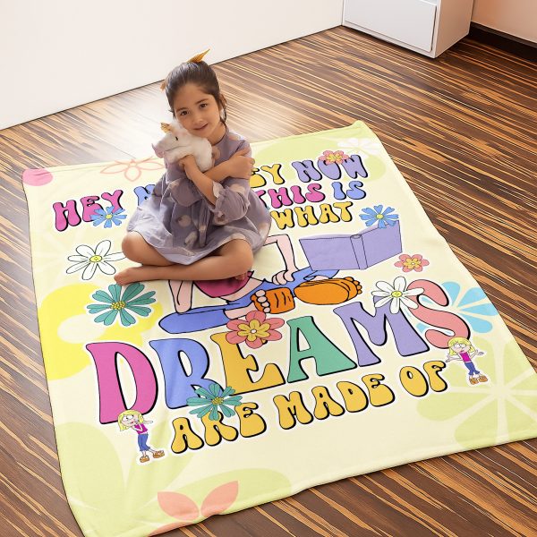 250818403 aa gm fleece blanket 30x40 lizzie mcguire 4 gkrvs