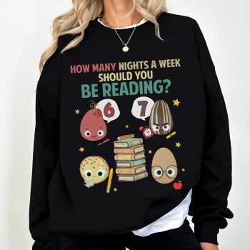 Bad Seed Good Egg Smart Cookie Reading 6-7 Nights Food Group Inspired Apparel