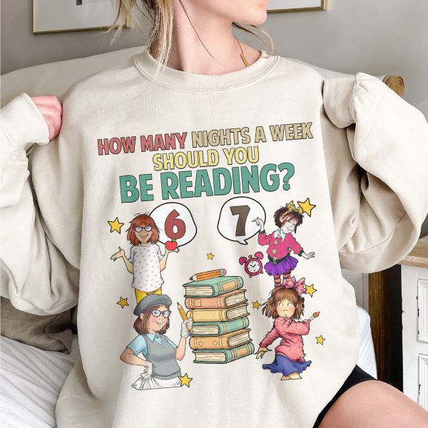 251122003 gm tshirt how many nights a week should you be reading 6 7 junie b jones 3 k3q38
