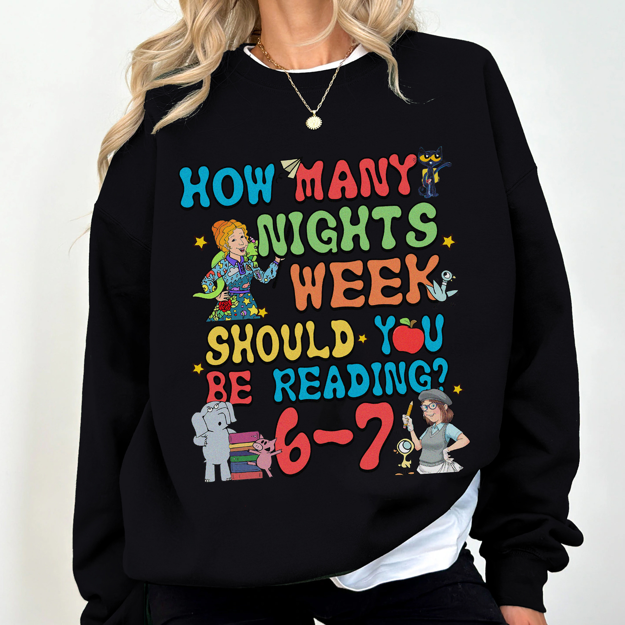 Classic Children’s Storybook Characters 6-7 Pete the Cat Mo Willems Inspired Apparel Classic Children’s Storybook Characters 6-7 Pete the Cat Mo Willems Inspired Apparel