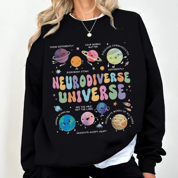Neurodiverse Universe Autism Awareness Apparel