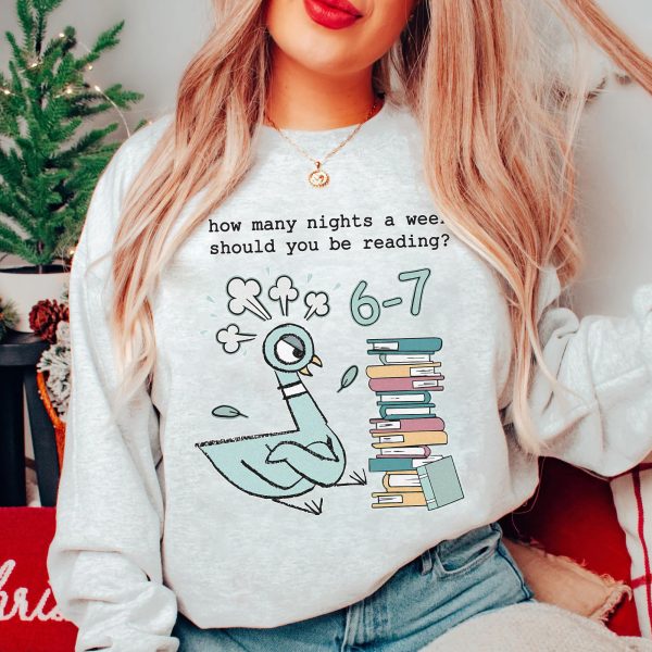 cre4406395740 gm t shirt how many nights a week should you be reading 4 7ntwb