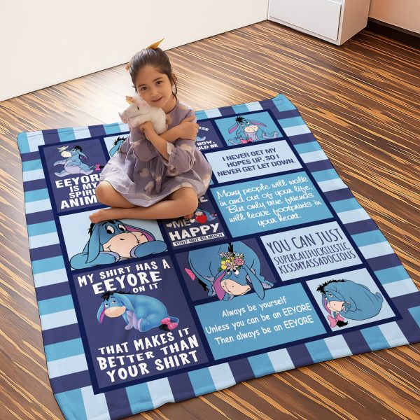 eta221121002 30x40 aa blanket customcat disney eeyore quilt winnie the pooh eeyore fleece blanket 4 u5aau