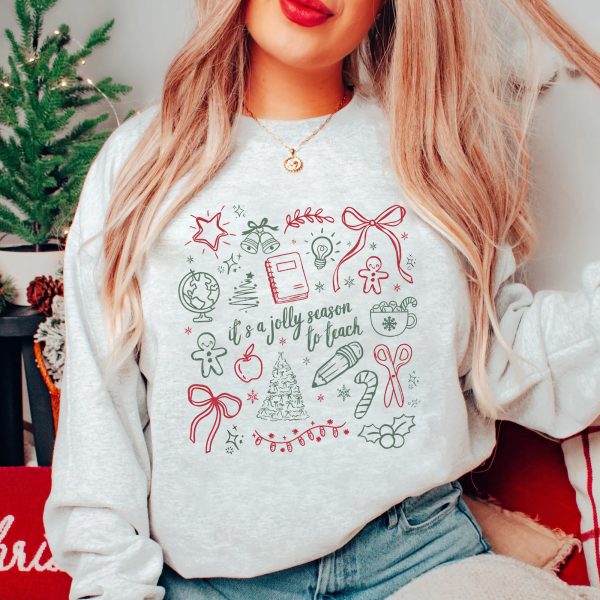 ggp250916018 gm shirt its a jolly season to teach 4 8aw4e