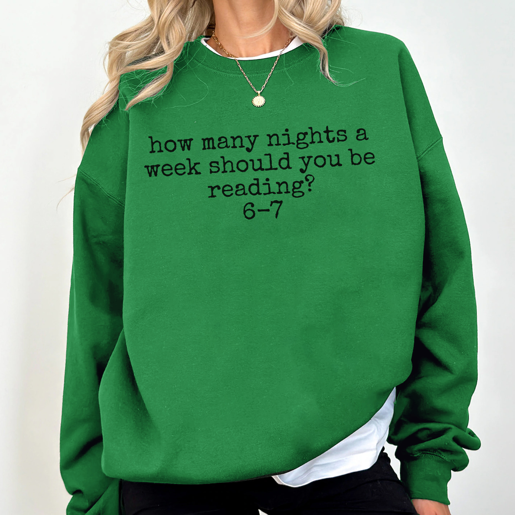 How Many Nights A Week Should You Be Reading 6-7 Apparel How Many Nights A Week Should You Be Reading 6-7 Apparel