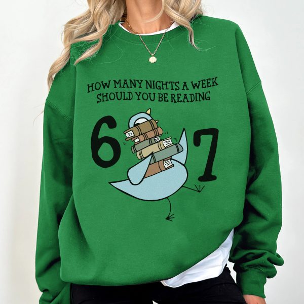 Center Pigeon Reading 6-7 Nights a Week Apparel