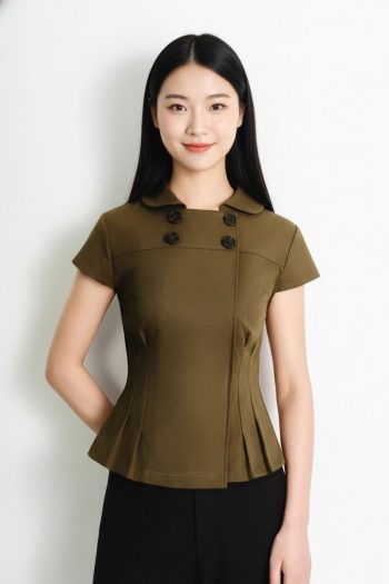 Curved Panel Button Top