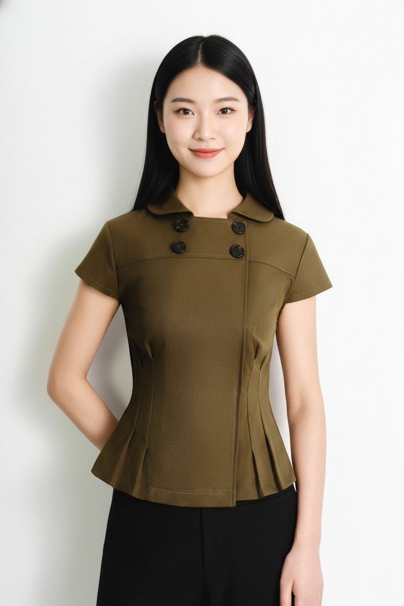 Curved Panel Button Top