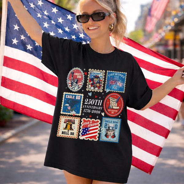 Celebrate USA 250th Anniversary Patriotic USA Stamps