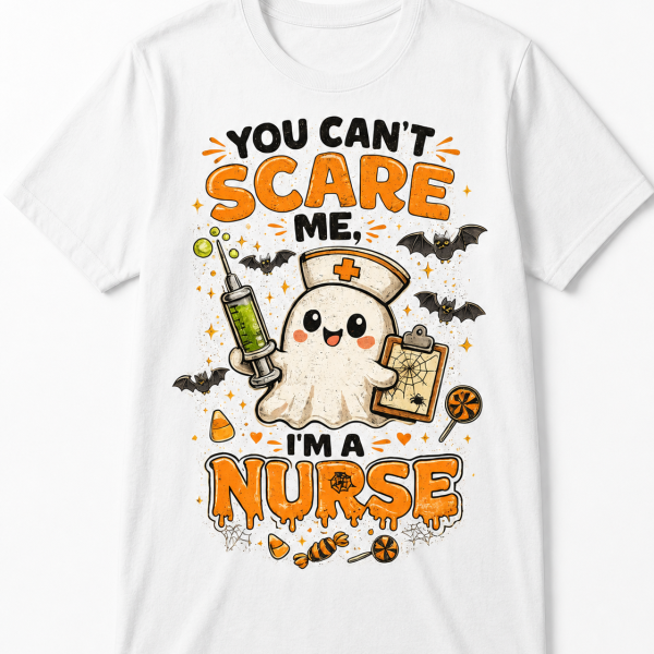 kl260618002 halloween nurse ghost shirt you cant scare me 4 33qpq